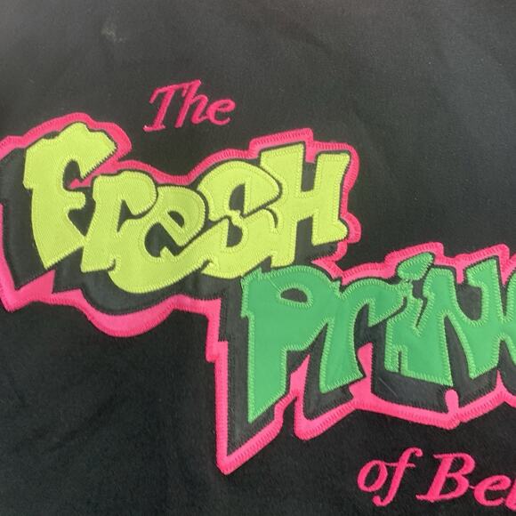 Headgear Classics The Fresh Prince of Bel Air 1990 Black Basketball Jersey Sz L - Picture 3 of 7